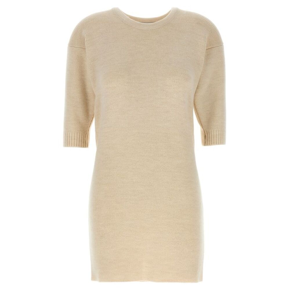 Lemaire Women Knitted Dress With Removable Sleeves - Picture 2 of 5